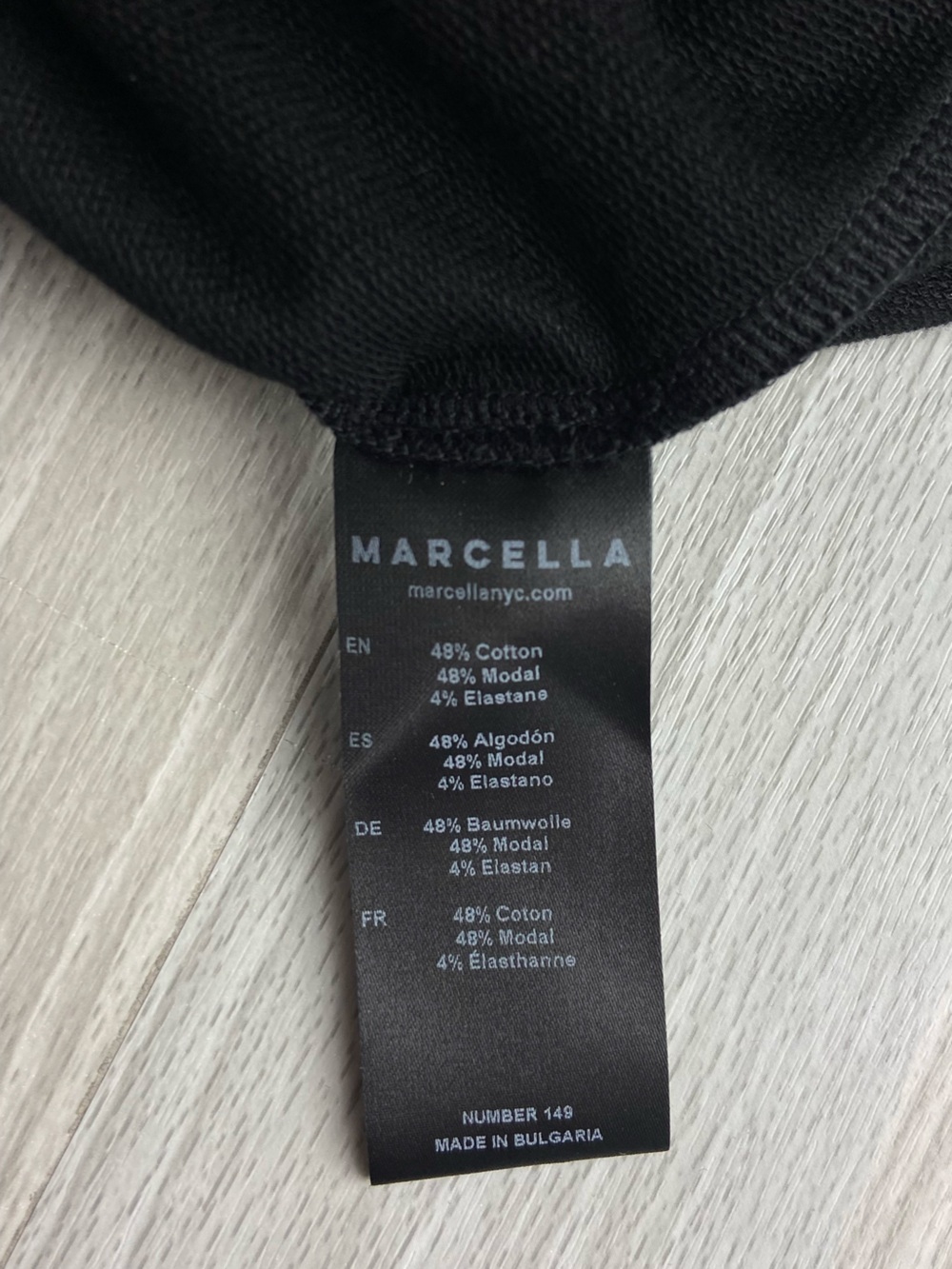 Marcella NYC Belmont Skirt European French Terry Stretch Small - Picture 15 of 15